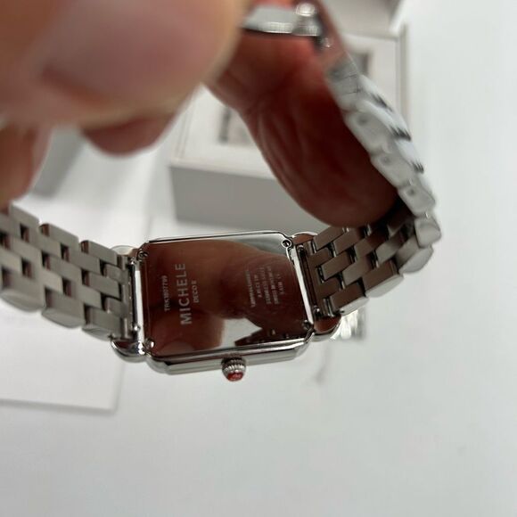 SOLD!!!!!!!!!         Women’s Michele  stainless steel watch - Picture 5 of 7